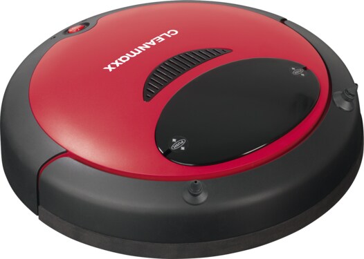 CLEANmaxx Saugroboter 2in1, rot/schwarz