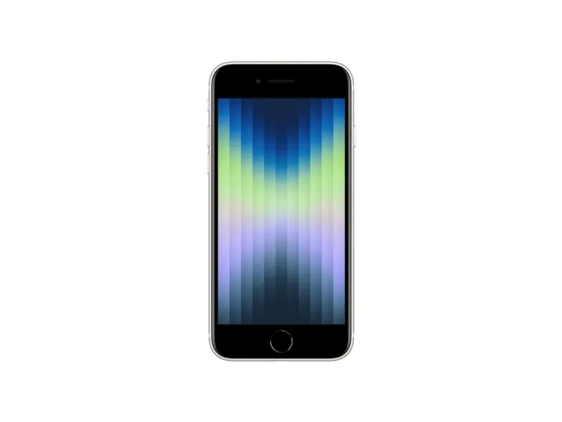 Apple iPhone SE (3rd generation) - 5G smartphone - dual-SIM / Intern hukommelse 128 GB - LCD-skærm - 4.7