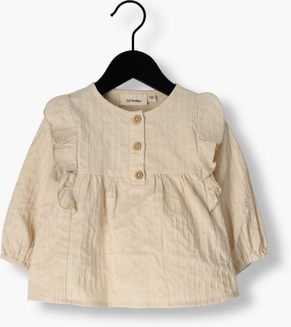 LIL\\' ATELIER beige lil' atelier blouse nbftiba ls loose shirt