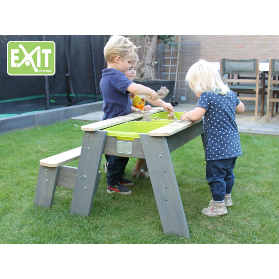EXIT Sand,- Wasser- und Picknicktisch Aksent