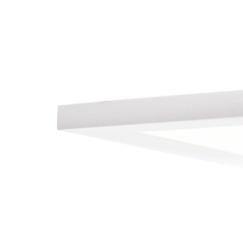 LED paneel wit incl. LED en dimmer met afstandsbediening - Liv