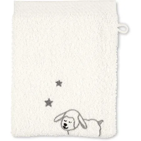 Sterntaler Waschhandschuh Stanley ecru