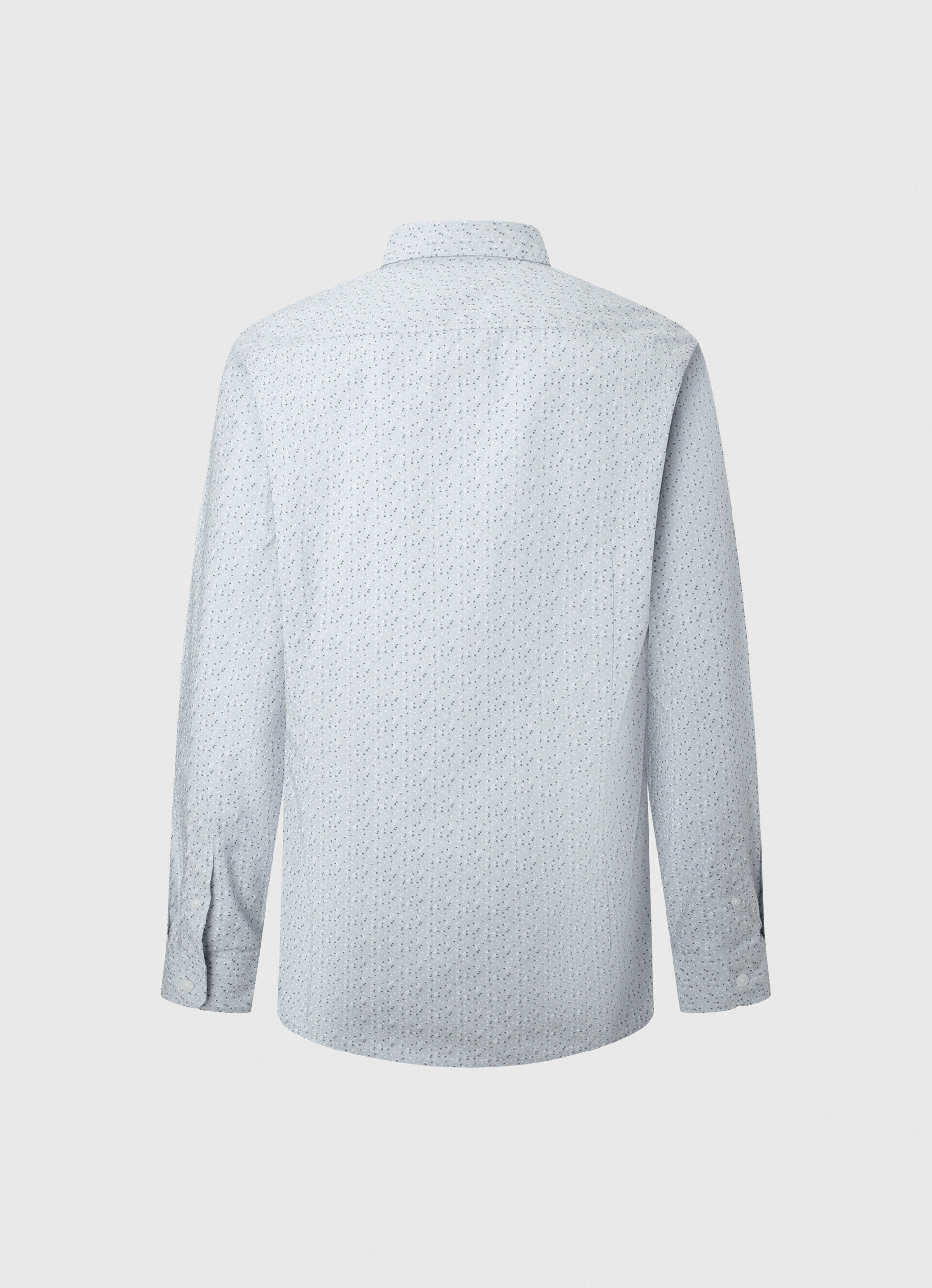 Camisa Lovejoy Floral Popeline - azul claro