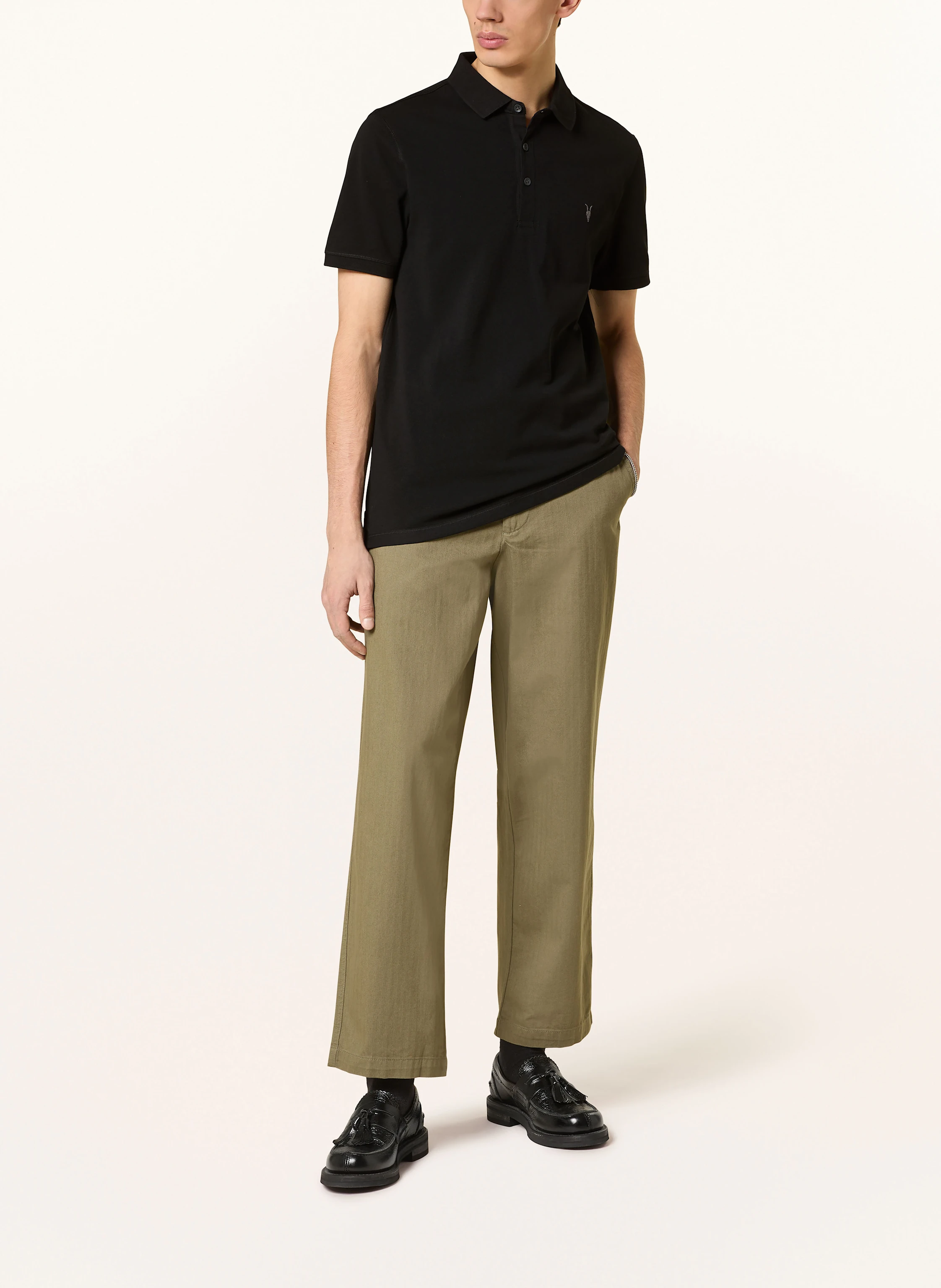 ALLSAINTS Piqué-Poloshirt REFORM Slim Fit