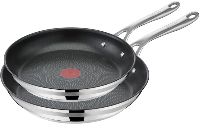 Tefal Pfannen-Set »Jamie Oliver Cook Smart 2-teilig« Edelstahl