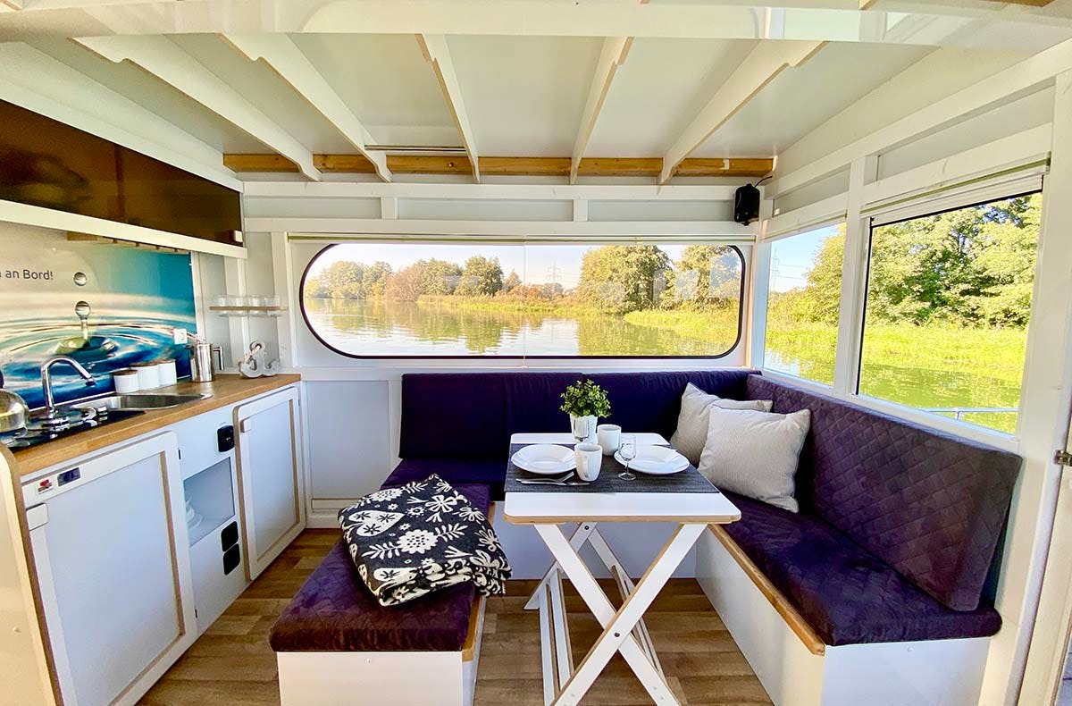 Übernachtung im Hausboot auf der Havel für 2 (2 Nächte)