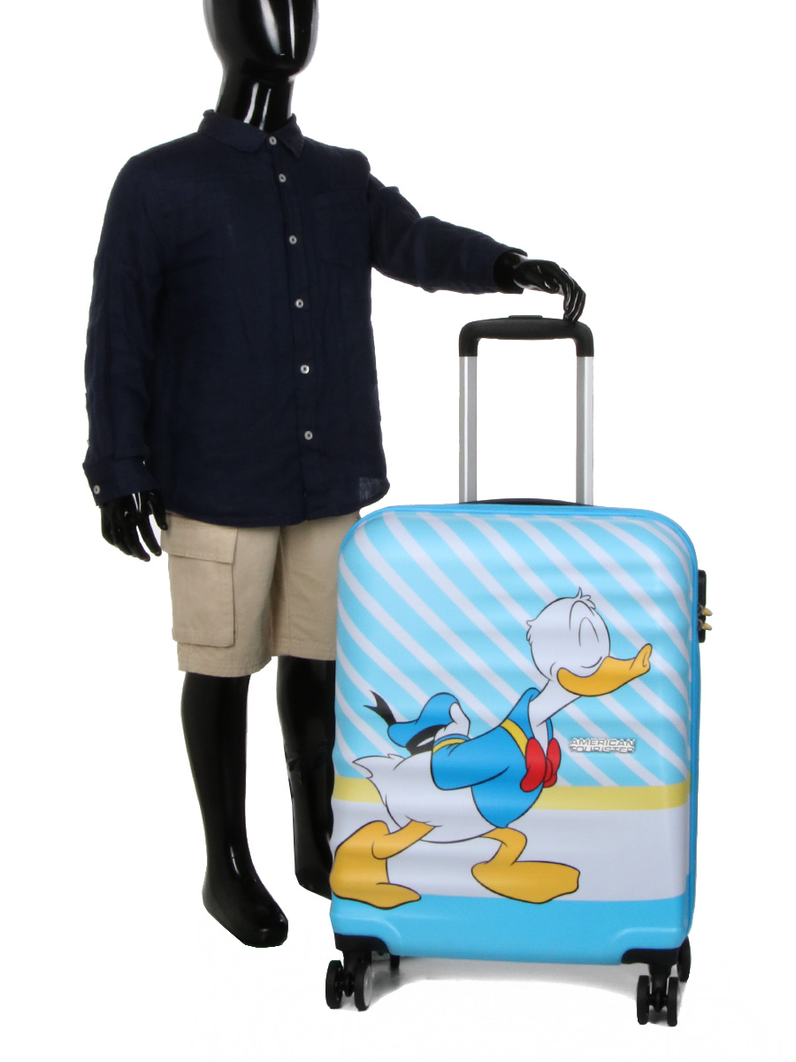 Valise  by American Tourister Donald Blue Kiss 55 cm