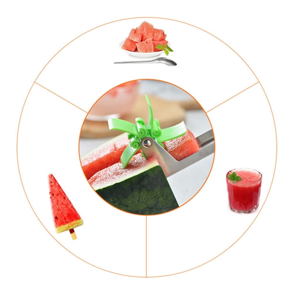 Wassermelonen Edelstahl Schneider Windmühle Messer Obst Ausstecher Hobel