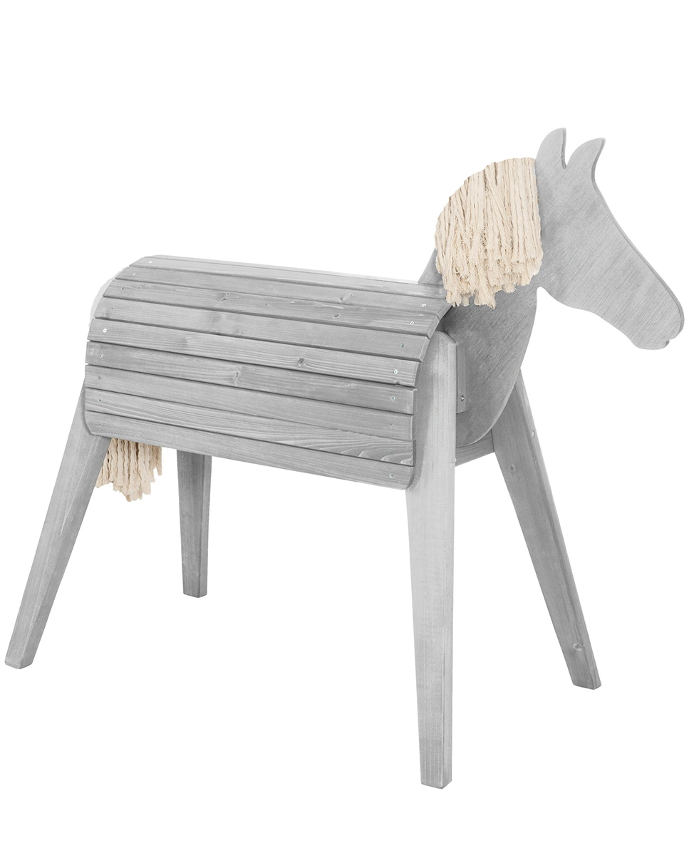 Spielpferd Outdoor (Farbe: grau)