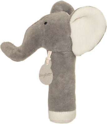 Teddykompaniet Diinglisar  Elefant Rangle, Grey