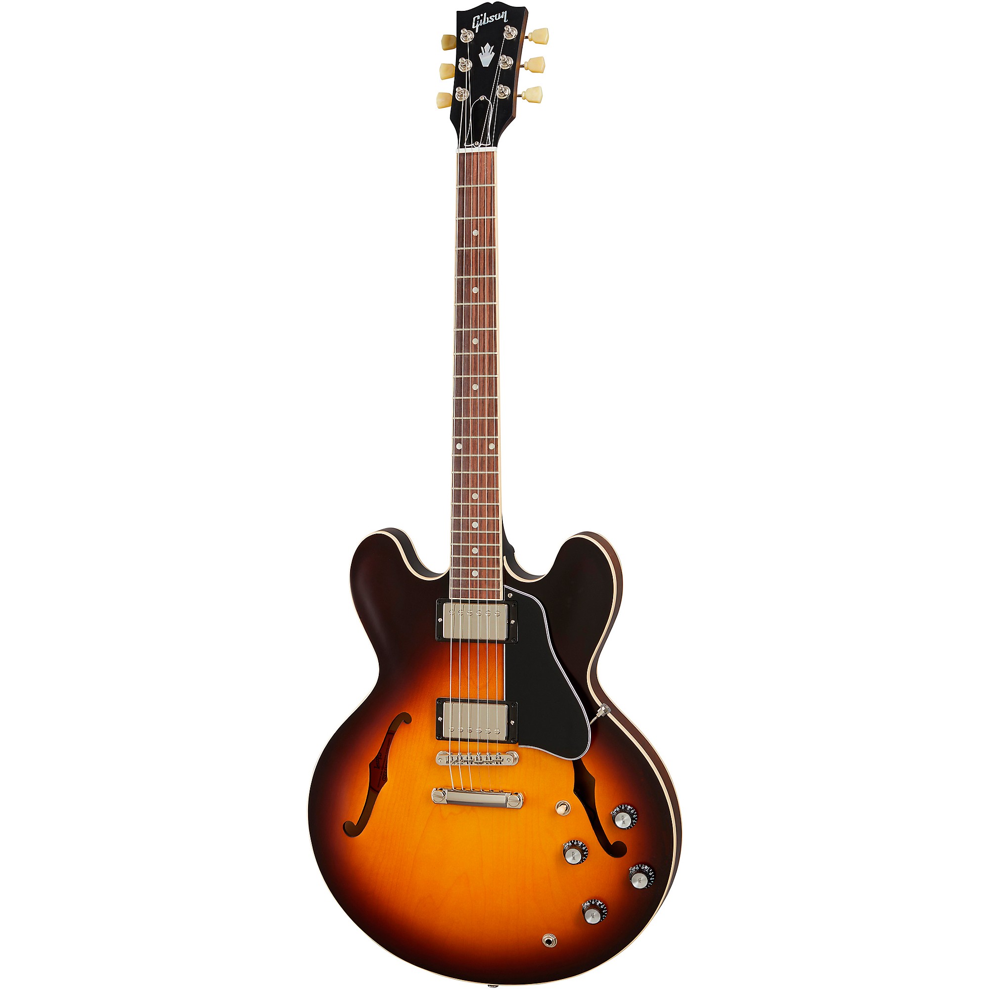 Gibson ES-335 Satin Semi-Hollow Electric Guitar Satin Vintage Burst