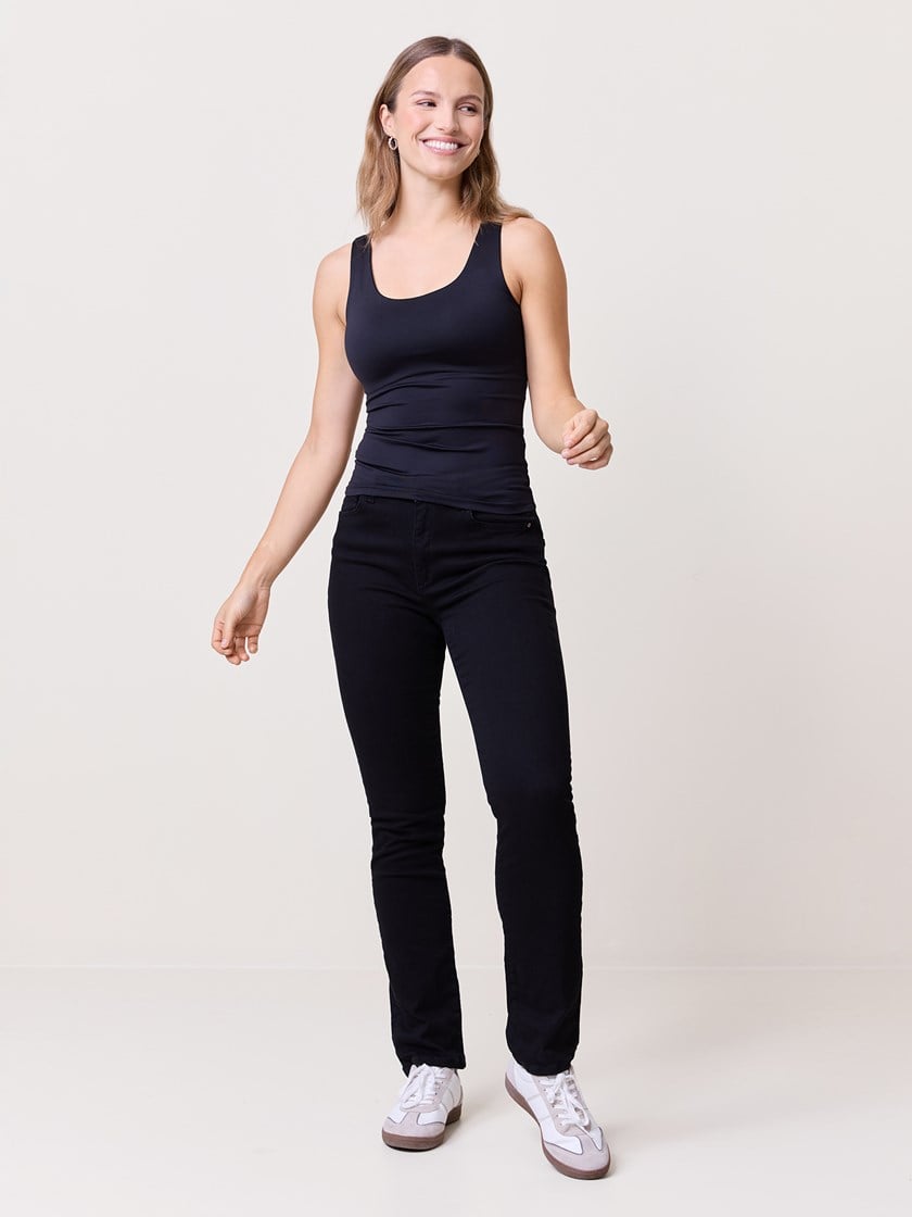 Sophia Straight Jeans Garmentwashed