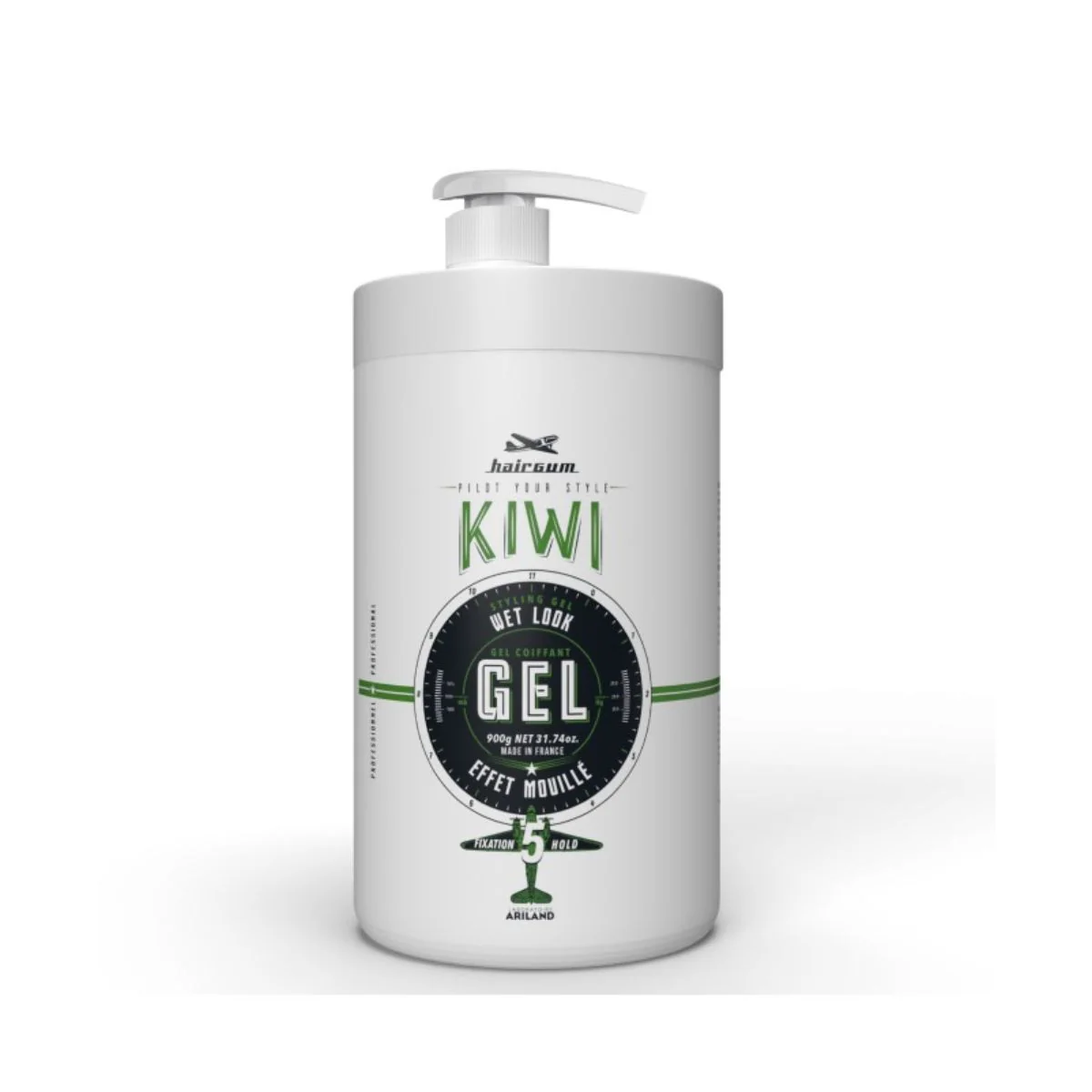 Gel Fixation Normale Senteur Kiwi 40g / 100g / 500g / 900g