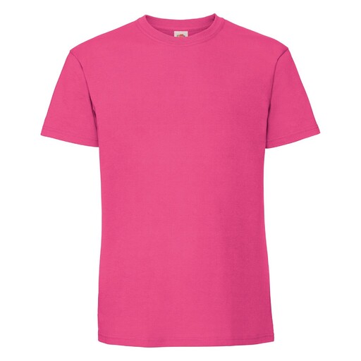 Camiseta Fruit of the Loom de algodão penteado