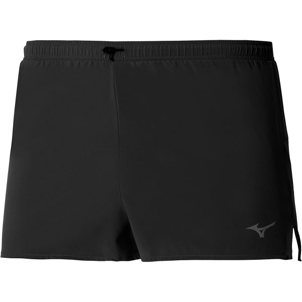 Short running MIZUNO PREMIUM AERO SPLIT 1.5 SHORT BLACK