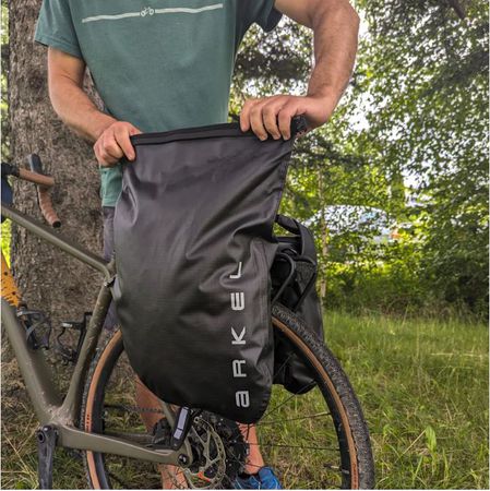 DRY-LITES Hinterradtaschen (Duo)  black  28 L