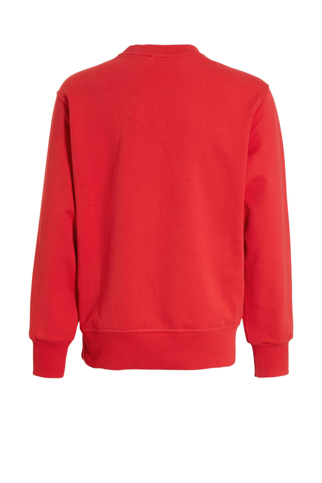 Diesel sweater met logo rood