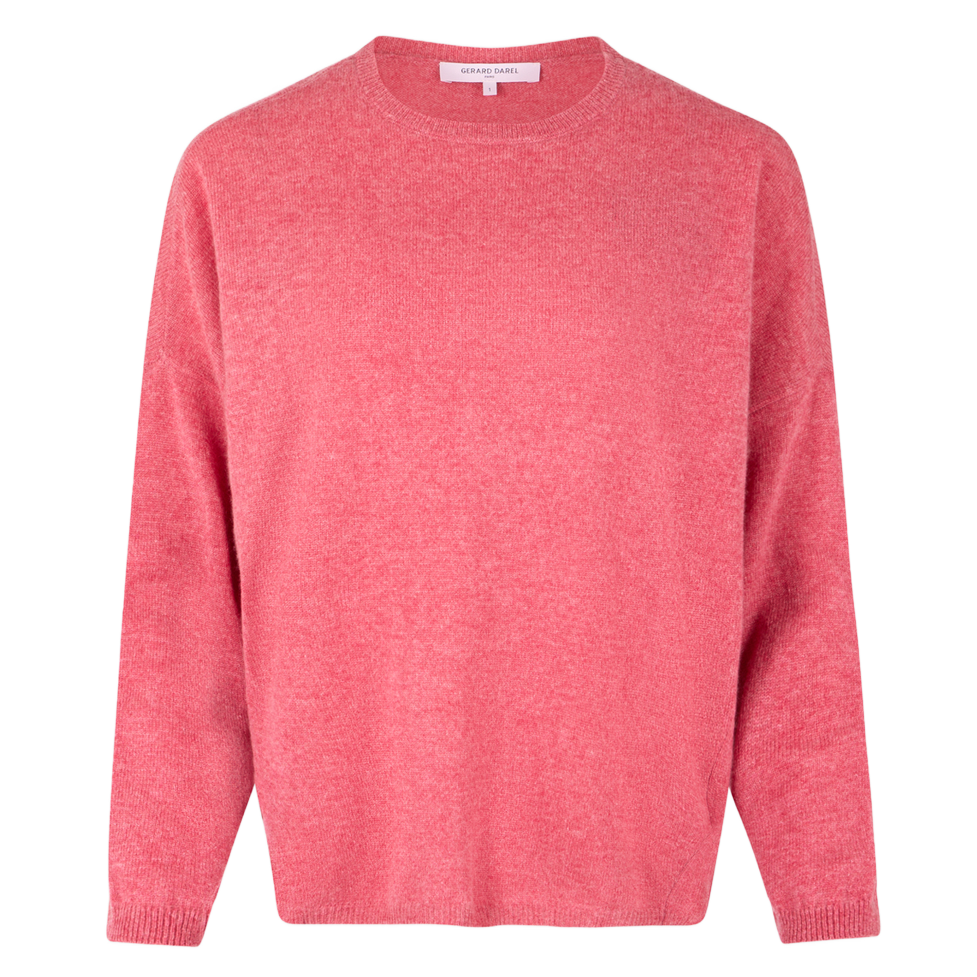 JAZMINE - Pull col rond en cachemire | Rose