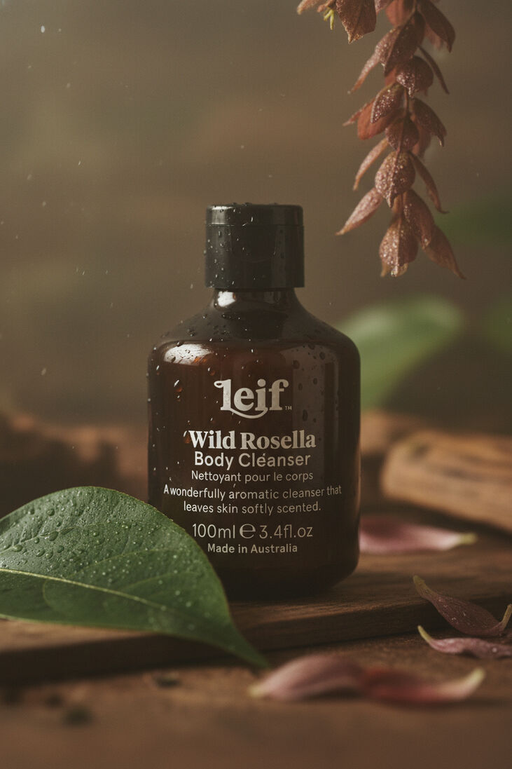 leif lichaamsverzorging wild rosella body cleanser 100ml