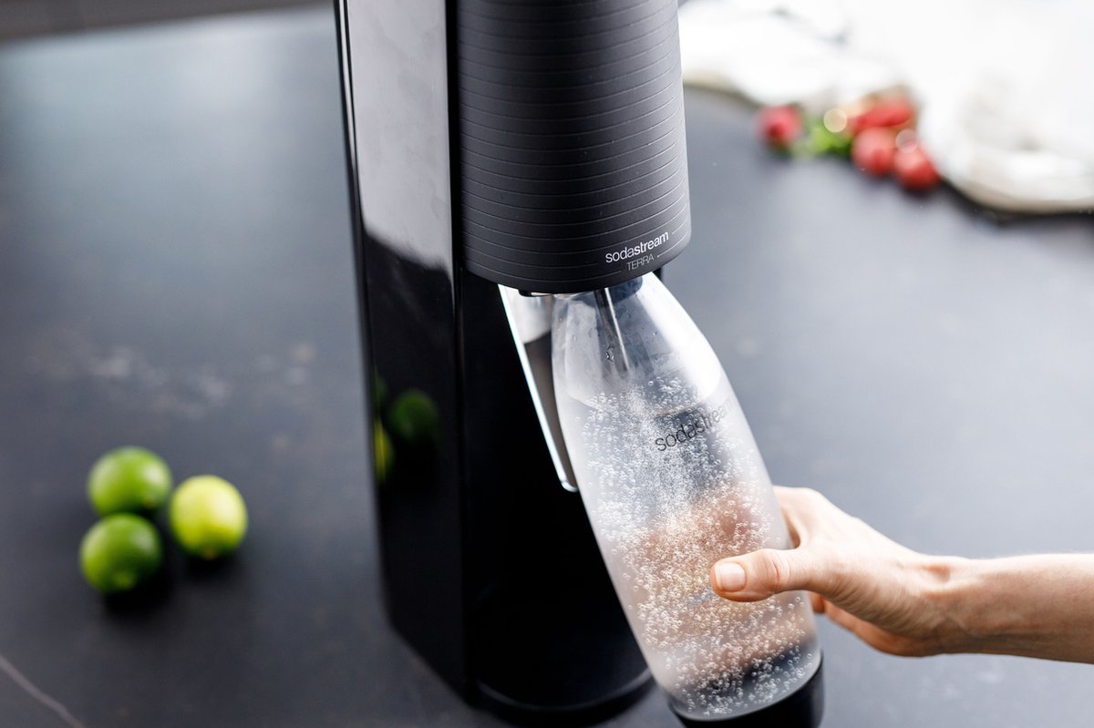 Sodastream Terra Black Value Pack 2 flessen 1L + 1 fles 0,5L