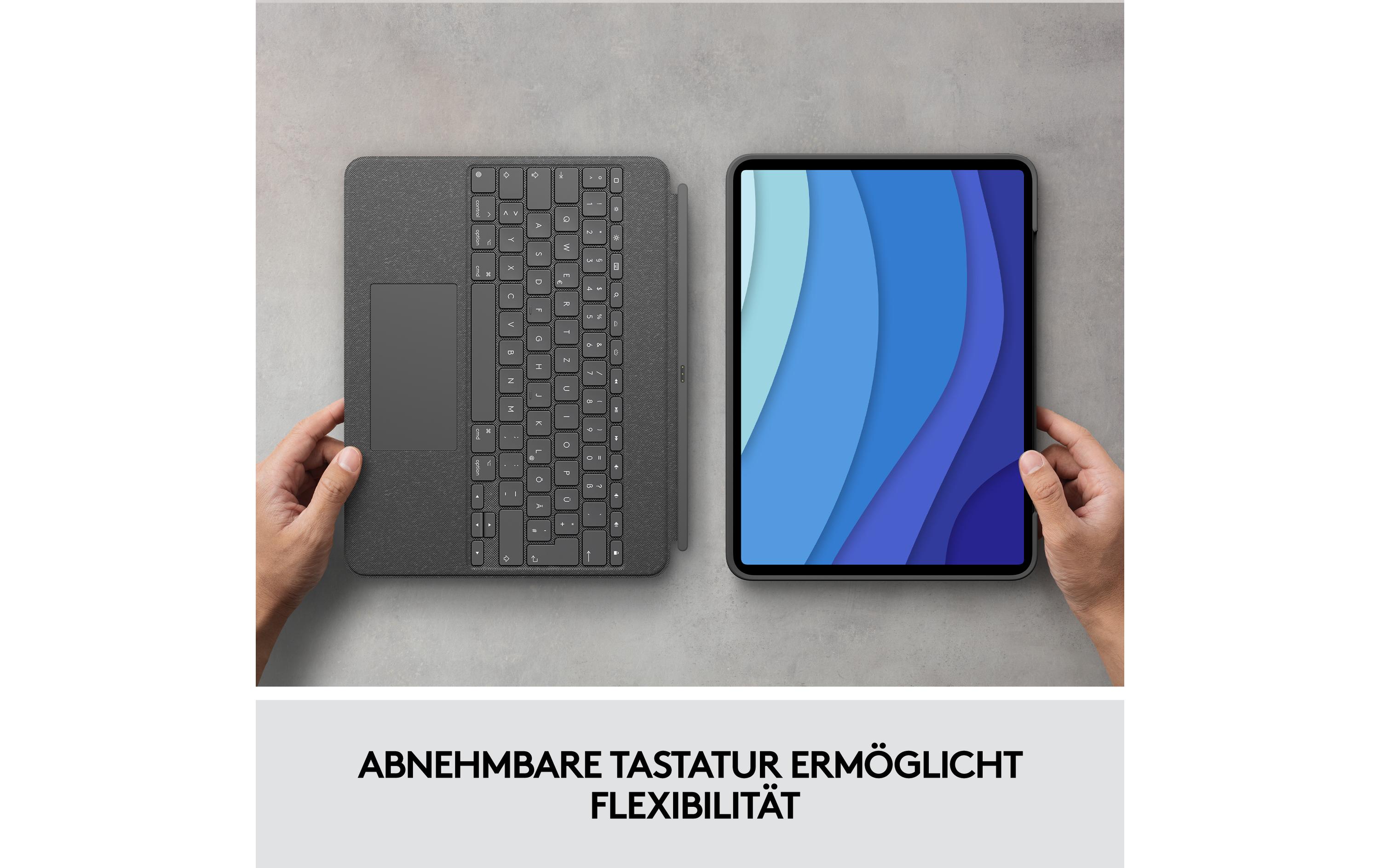 Tablet Tastatur Cover Combo Touch iPad Pro 12.9