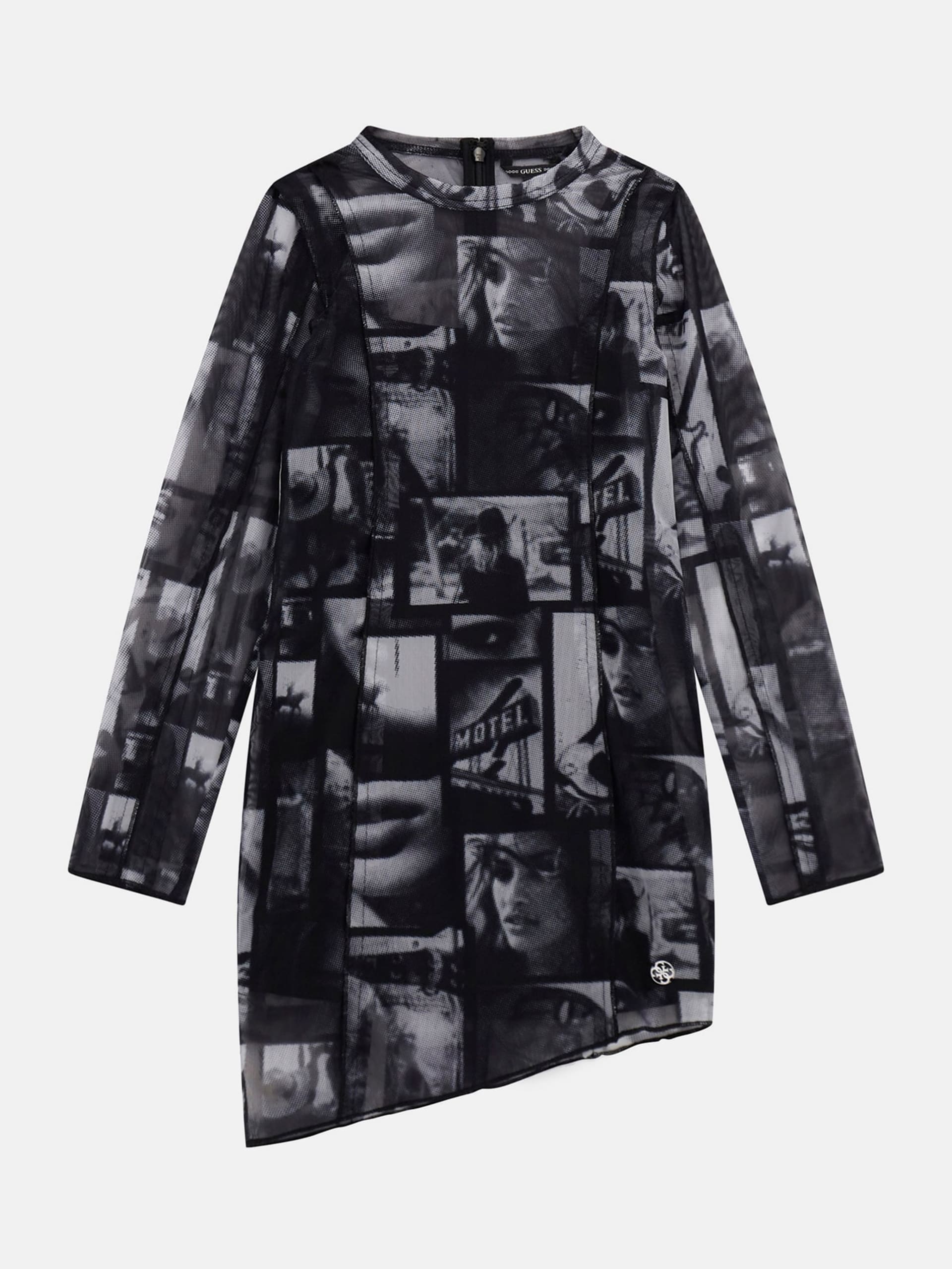 Vestido de malha estampada (7-16)