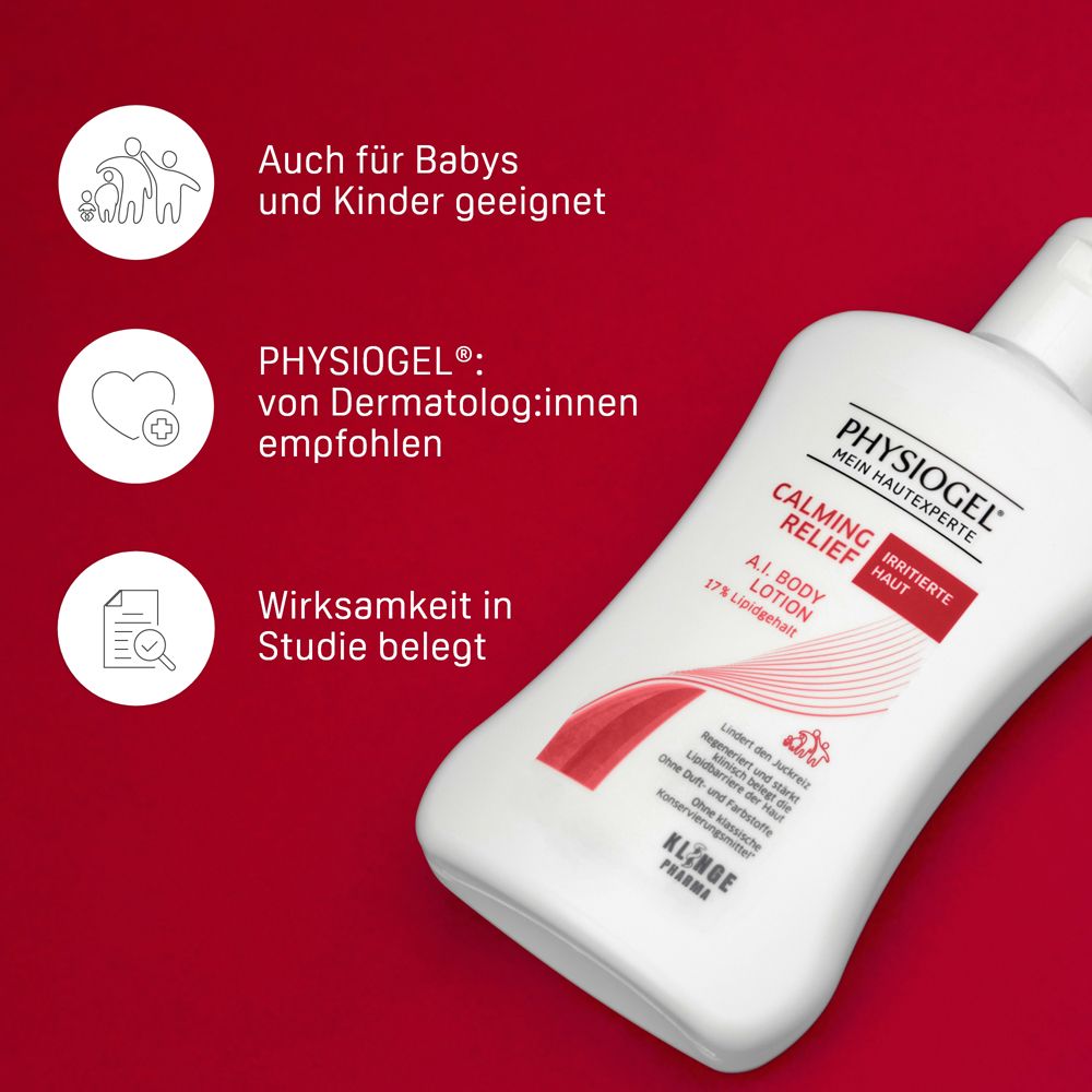 PHYSIOGEL® Calming Relief A.I. Body Lotion 200ml - irritierte Haut