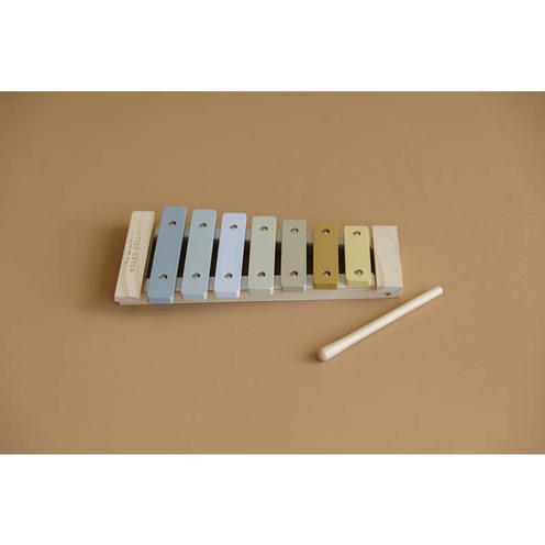 Xylophone en bois Bleu - LITTLE DUTCH