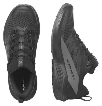 Chaussures Trail Salomon Sense Ride 5 GTX Noir Homme