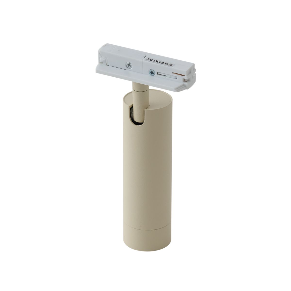 Moderne spot beige voor railsysteem 1-fase GU10 35mm - Iconic Jeana Luxe