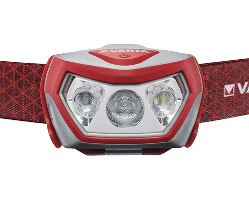 Varta Hoofdlamp Buitensport H2O 200 lm Bereik 50 m Brandduur 52 uur rood