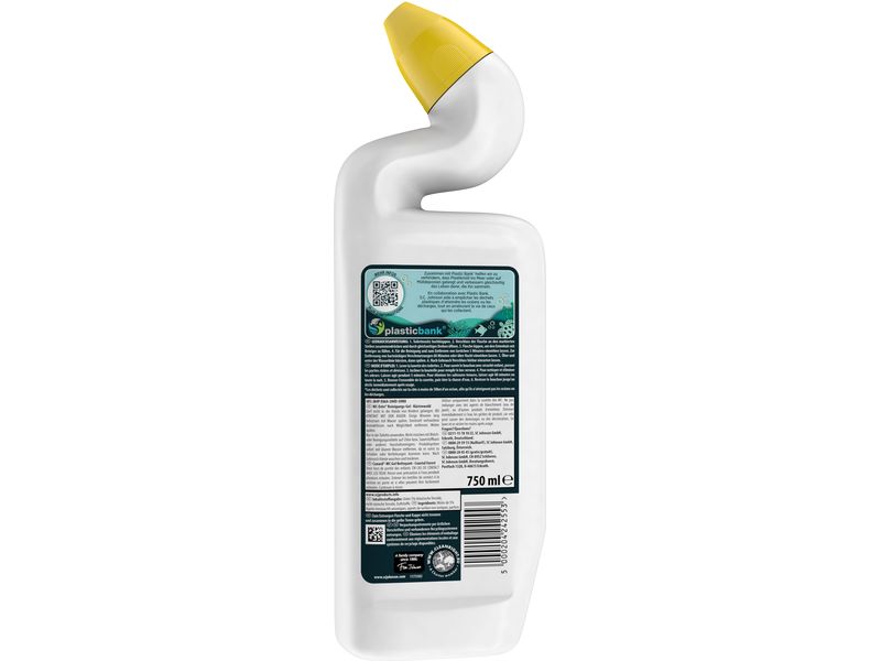 WC-Ente WC-Reiniger Küstenwald 3 x 750 ml Flüssiger Toilettenreiniger mit biologisch abbaubarer Produktformel