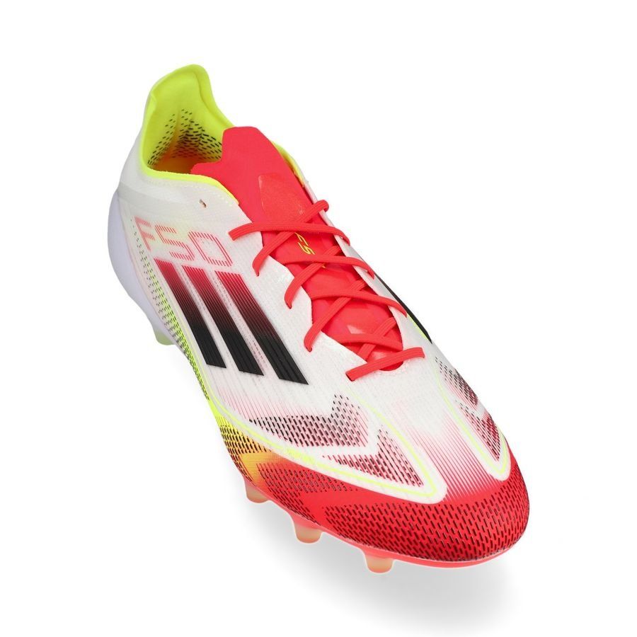 adidas F50 Elite AG Pure Victory - Blanc/Noir/Jaune