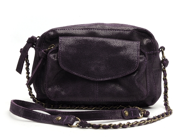 Pieces ville accessoires pcnaina leather cross body fc sac rose