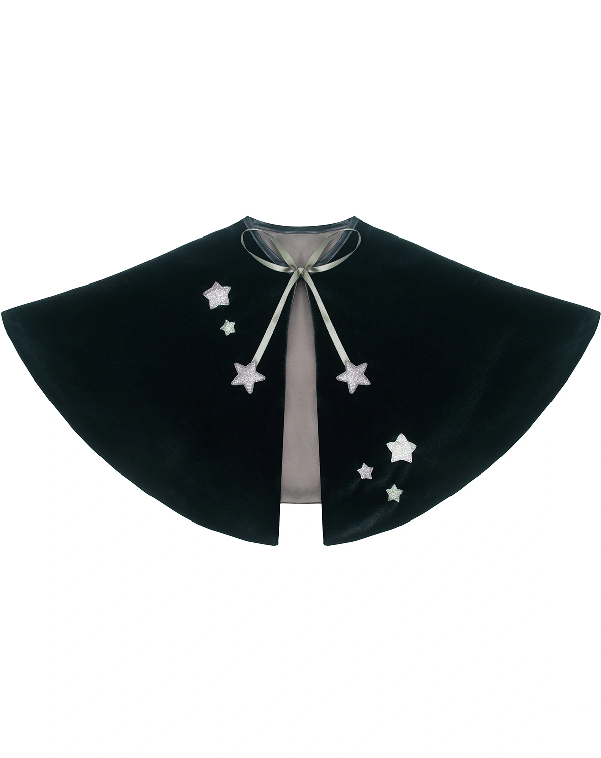 Kostümzubehör GERTRUDE VELVET WITCH CAPE in schwarz