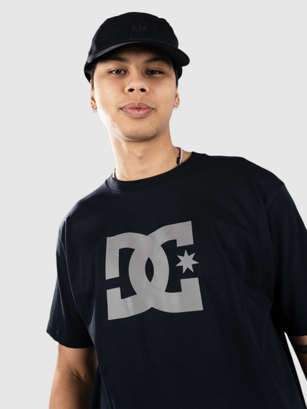 DC Star T-Shirt black/pewter
