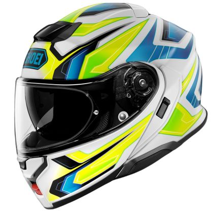 Casque Shoei NEOTEC 3 - ANTHEM - Blanc / Jaune