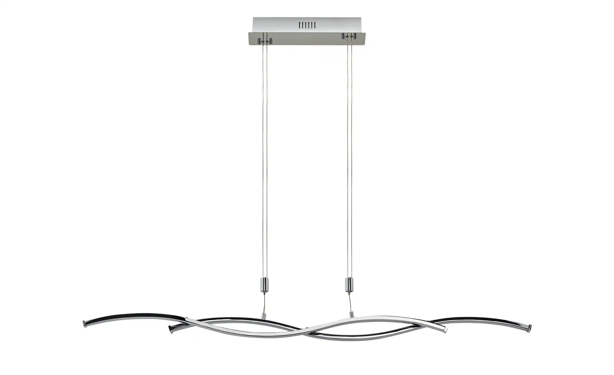 Meisterleuchten LED-Pendelleuchte, 2-flammig, Chrom