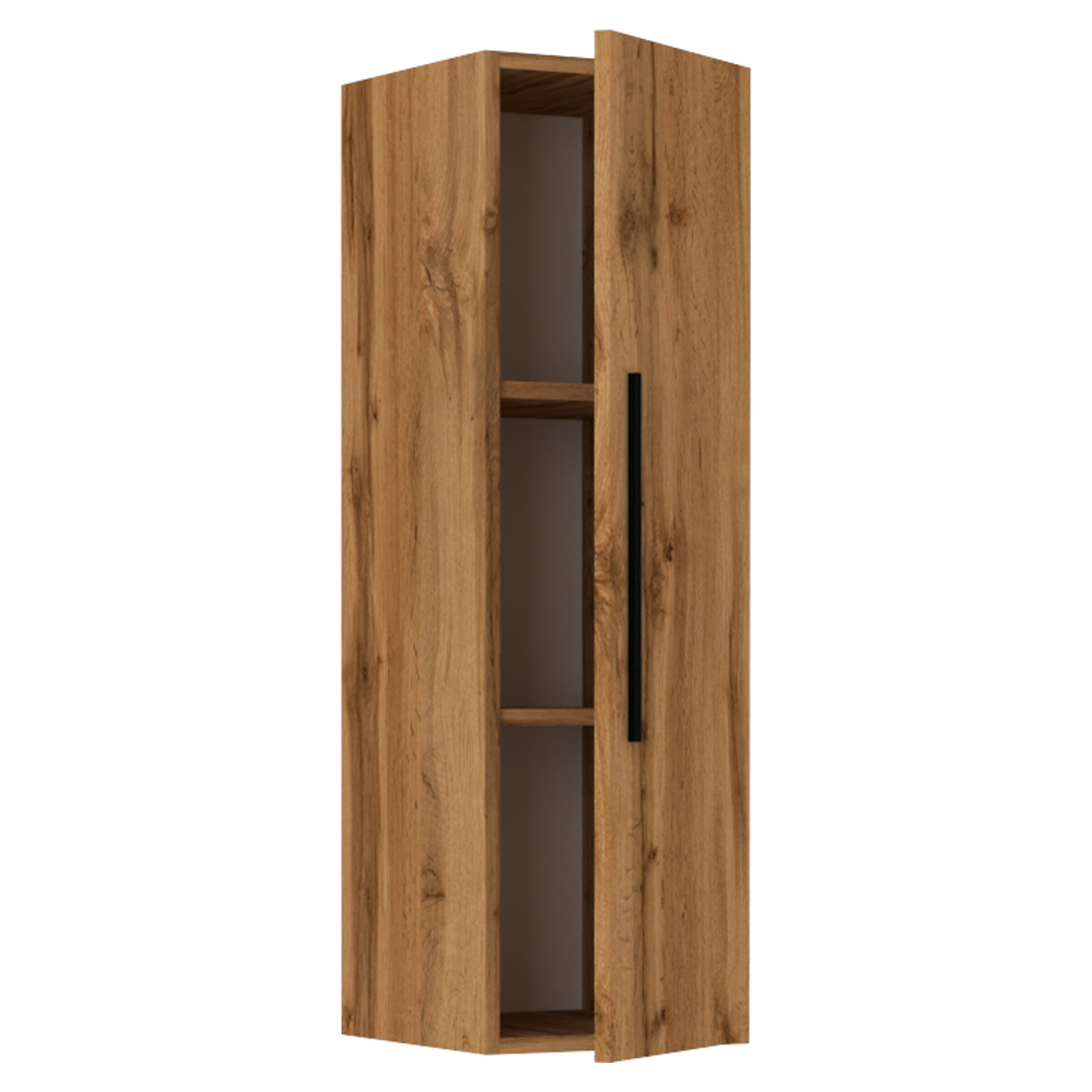 VCM Holz Wandregal Hängeregal Wandschrank Klappschrank Arila L Senkrecht