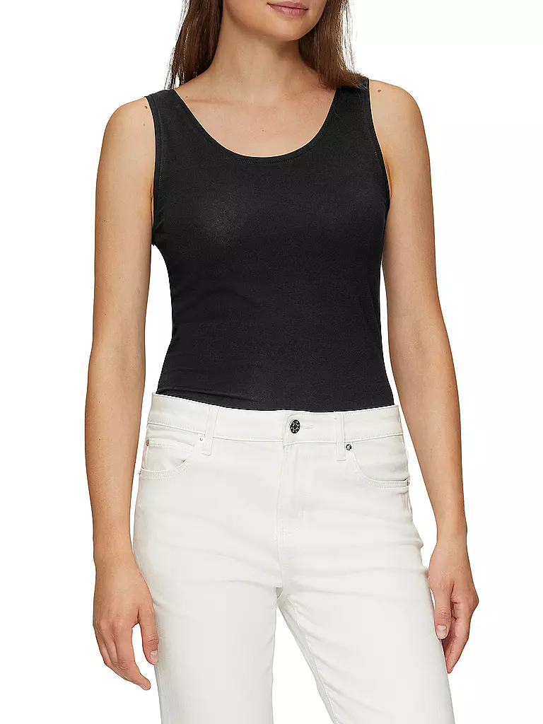 S.OLIVER Top  schwarz