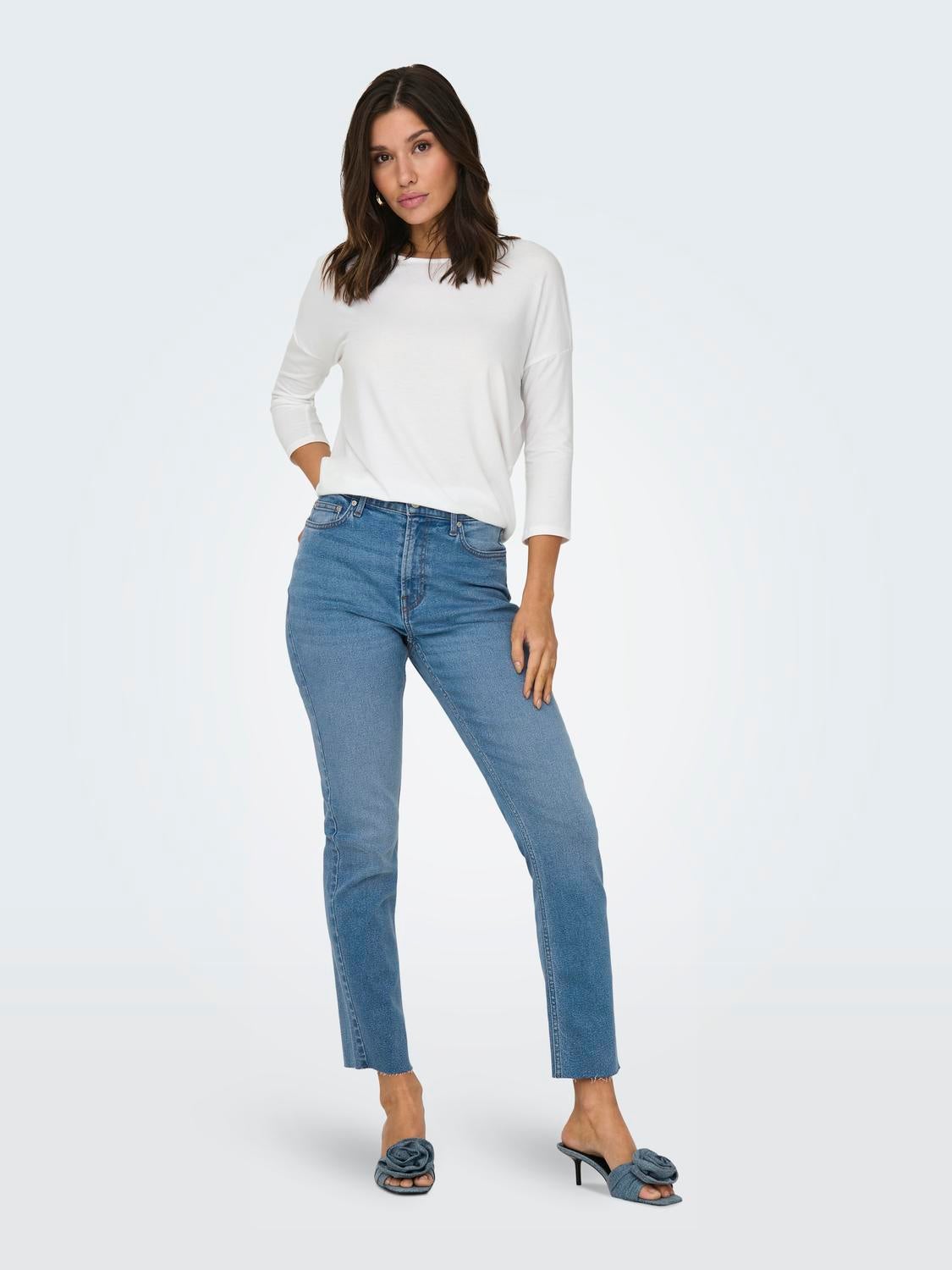 ONLGLAMOUR Top Cloud Dancer