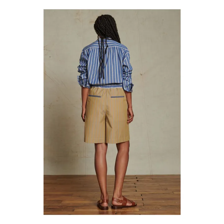 Soeur Bermuda Acapulco Rayures | Beige