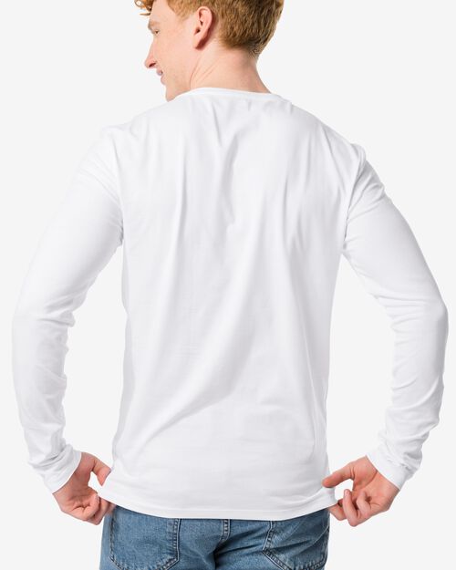 t-shirt homme slim fit blanc