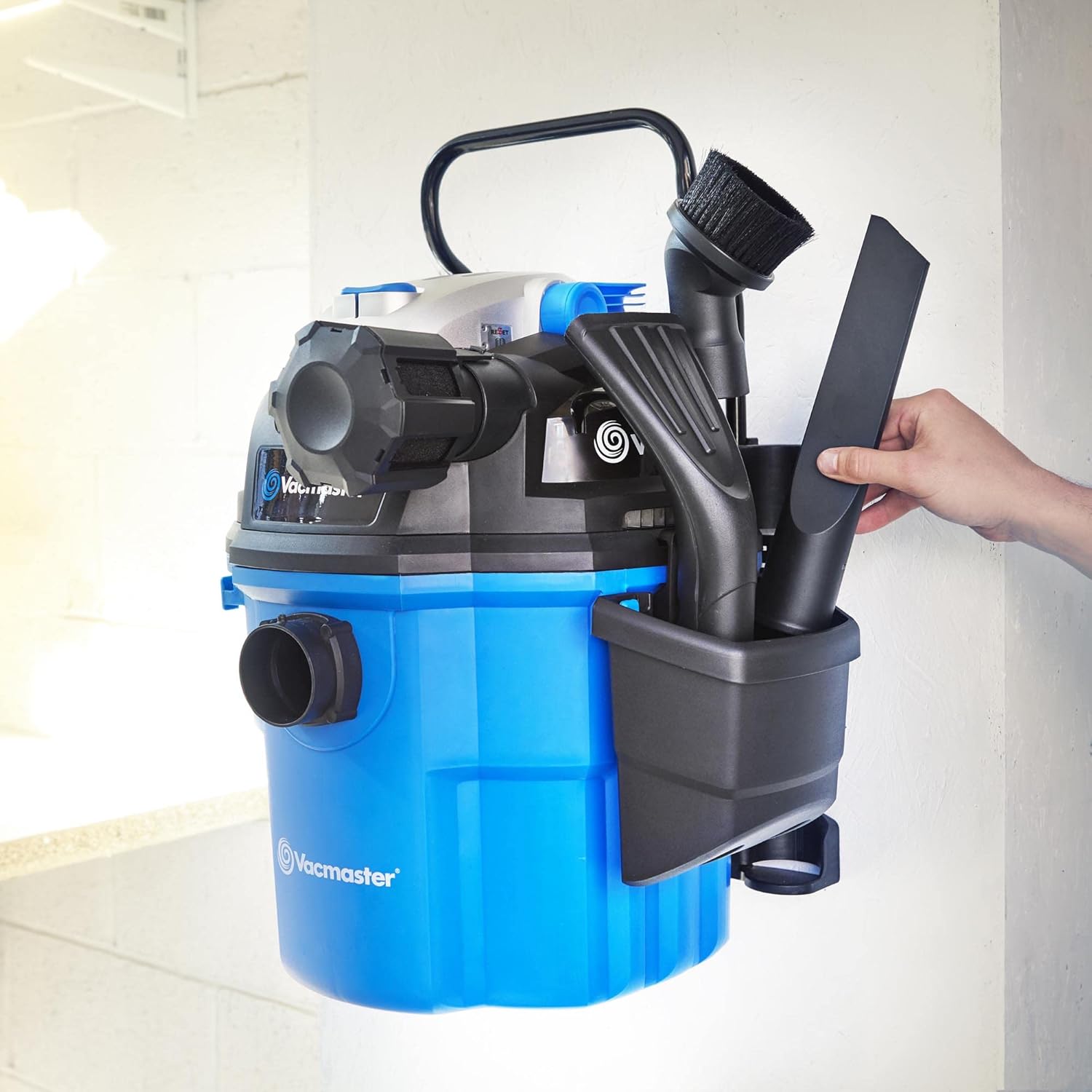Vacmaster WM1518R 1500W 18L Nass Trockensauger für Zuhause,Küche,Teppich,Auto,Garten Blätter,Blasfunktion