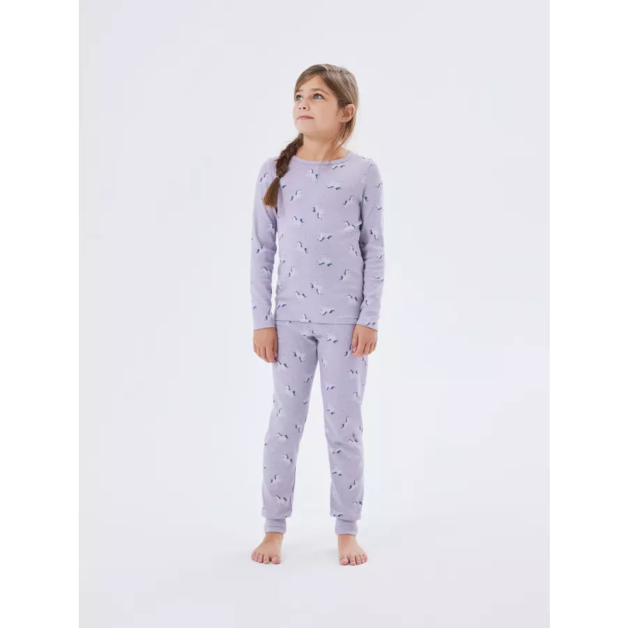 name it Schlafanzug 2-tlg. Lavender Aura
