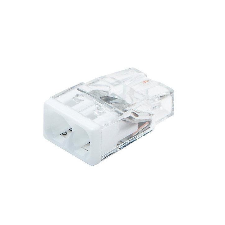 10 mini bornes automatiques 2 entrées Wago (2273) 0,5 - 2,5 mm²