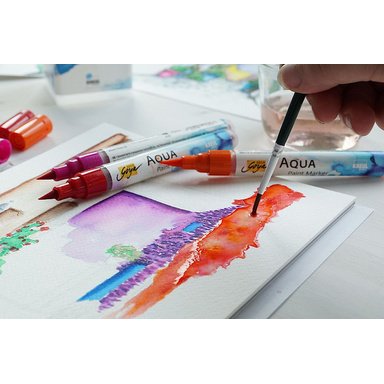 Stylo pinceau Aqua Paint SOLO Goya, Powerpack XXL