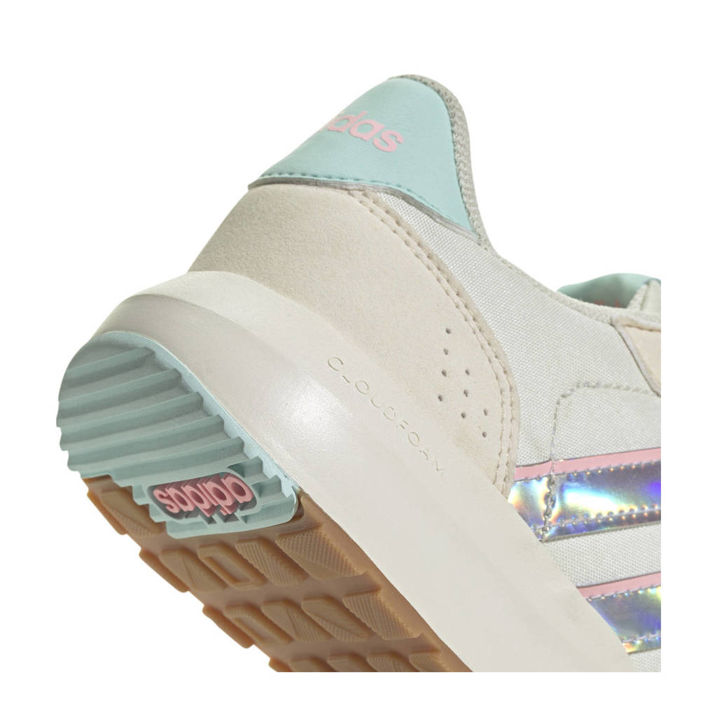adidas Run 60ssneakers wit/metallic zilver