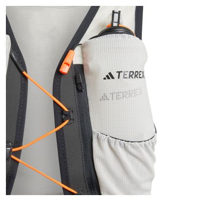 Sac d'yhdratation adidas Terrex Trail Vest 5L et 2 Flask 500mL Blanc Unisexe