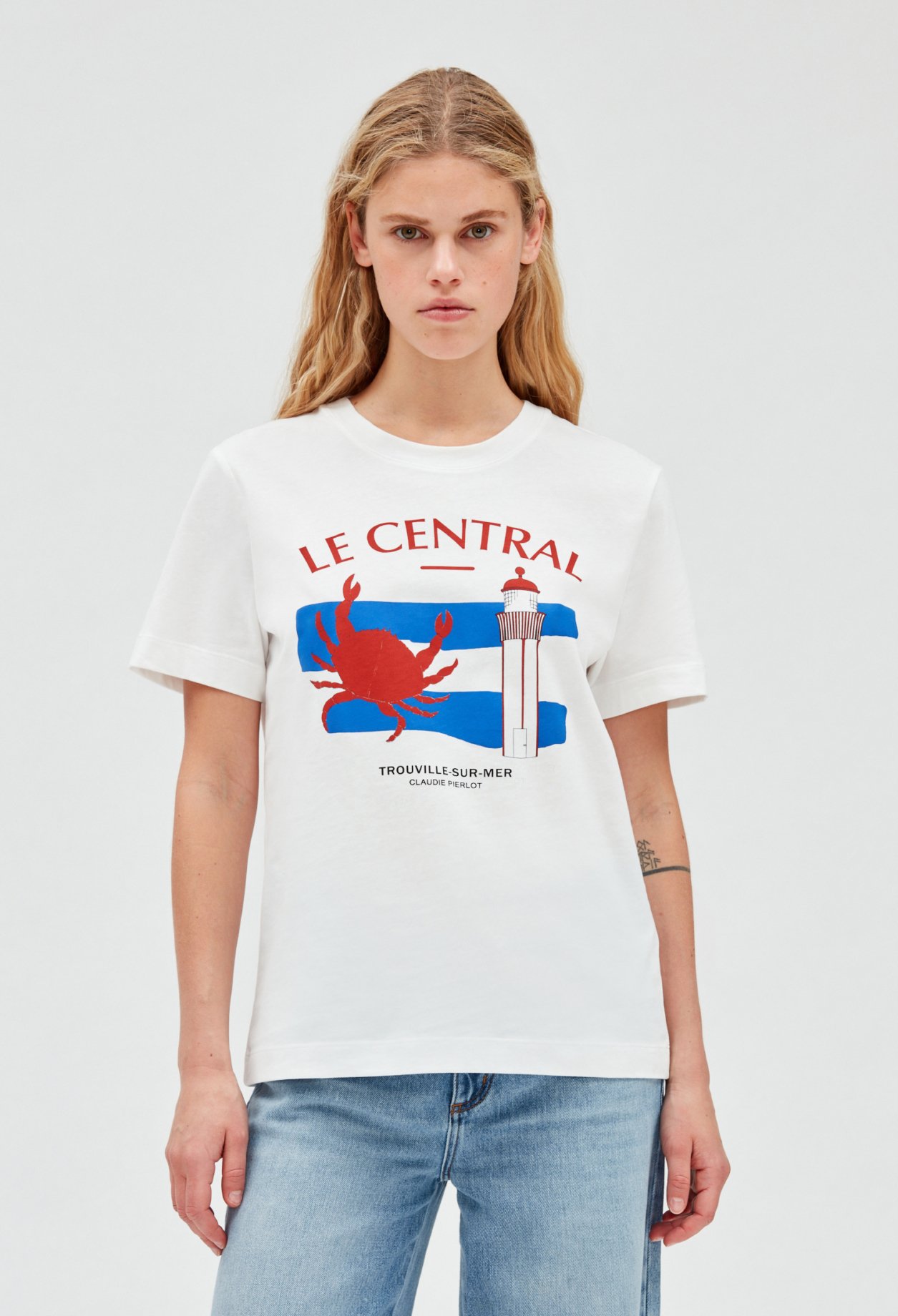 T-shirt Le Central ecru